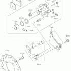 Z125 PRO Задний тормоз