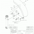 VULCAN S ABS CAFE Крыло переднее