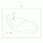 W800 CAFE Сиденье