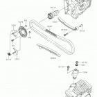 Z125 PRO Распредвал(ы)  /  натяжитель