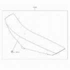 KLX300R Сиденье