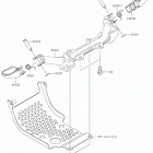 KLX110L Подножки