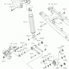 KLX230 ABS Подвеска  /  амортизатор