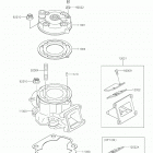KX65 Cylinder head  /  cylinder