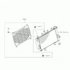 Z400 ABS Accessory(radiator screen)