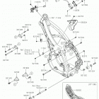KX450 Рама ,крепежные детали