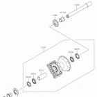 KX250 Переднее колесо
