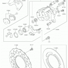 KX100 Задний тормоз