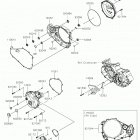 KX450 Крышки двигателя