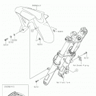 Z400 ABS Крыло переднее