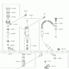 KX65 Задний торм цилиндр