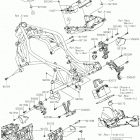 NINJA H2 SX SE+ Рама ,крепежные детали