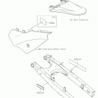 KLX230 ABS Лейбл предостережения