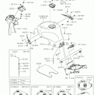 NINJA ZX-6R ABS Топливный бак