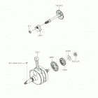 KX450 Коленвал