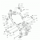 Z900 ABS Крепление двигателя