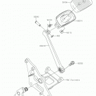 VULCAN 900 CLASSIC Педаль тормоза