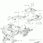 Versys 650 ABS Обтекатель сидения