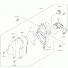 KLX110L Воздушный фильтр