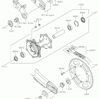 KLX300R Задняя ступица колеса