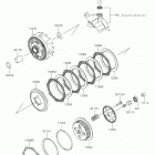 KLX140 Сцепление