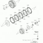 KLX110L Сцепление