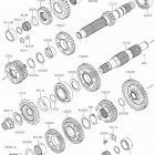 VULCAN S ABS CAFE Трансмиссия