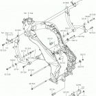 Versys 1000 SE LT+ Крепление двигателя