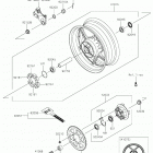 Z H2 Заднее колесо  /  цепь