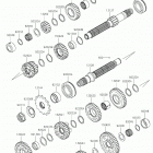 Z400 ABS Трансмиссия