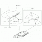 Ninja 1000SX Сиденье