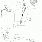 KX450 Задний торм цилиндр