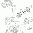 KLX140L Масляный насос