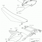 KX250 Боковые обтекатели
