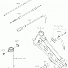KLX110 Тросы управления