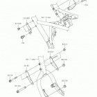KLX230 ABS Крепление двигателя