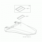 KLX230R Лейбл предостережения