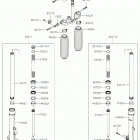 KLX230R Передняя вилка