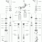 W800 Передняя вилка