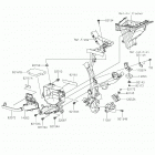 KLX230 ABS Рама ,крепежные детали