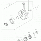 KLX140 Коленвал