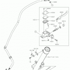 KLX230R Главный тормозной цилиндр