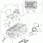 Versys 650 ABS Головка цилиндров
