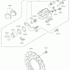 KLX140L Задний тормоз