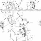 Ninja 1000SX Крышки двигателя