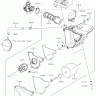 KLX140 Воздушный фильтр
