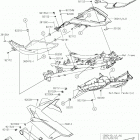 NINJA 400 ABS Боковые крышки  /  крышка цепи