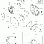 W800 CAFE Крышки двигателя правые