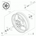 Z900 ABS Переднее колесо