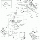 KLX110L Топливный бак